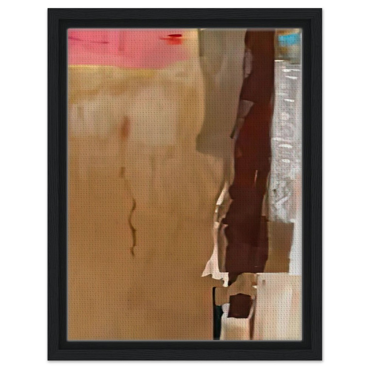 Helen Frankenthaler  Bistre I 1976 Framed Canvas