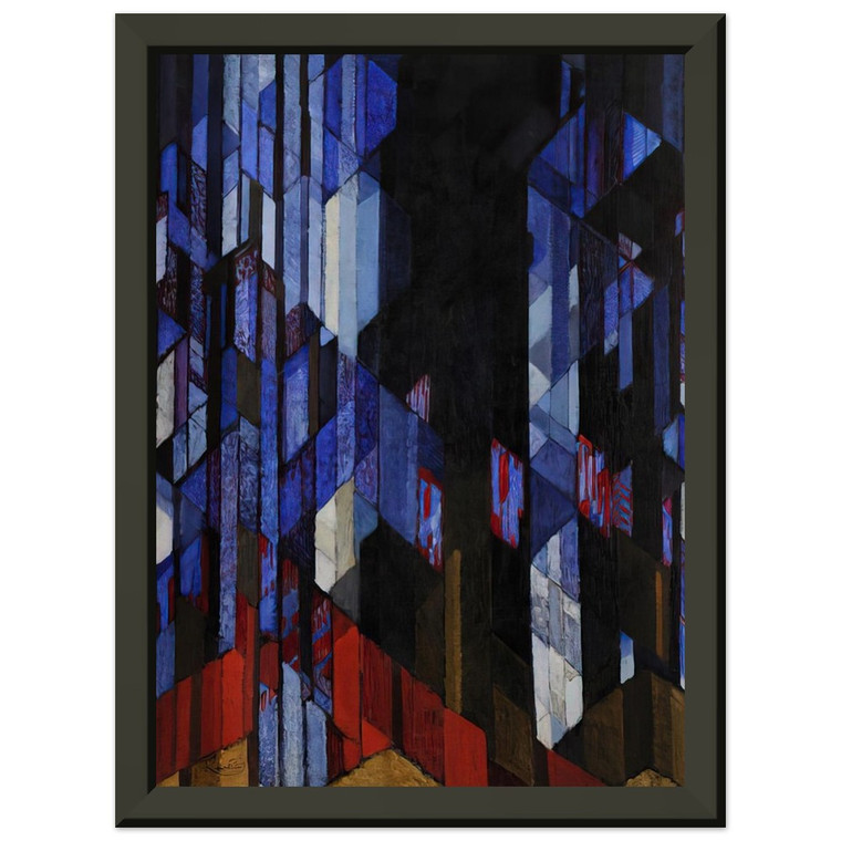 Frantisek Kupka  Cathedral N2 Premium Metal Framed Art Print / Poster
