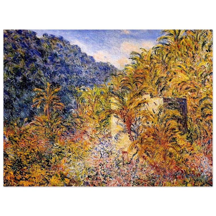 claude monet  The Valley of Sasso Aluminum Print