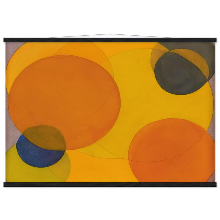 Al Held  Morre XXII Museum-Quality Matte Paper Poster with Hanger