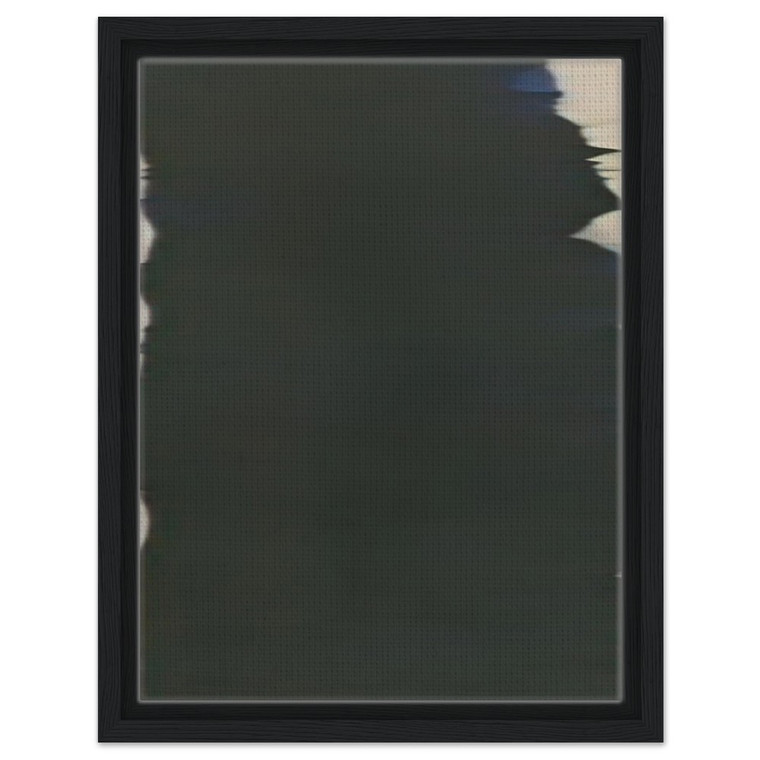 Barnett Newman  Outcry Framed Canvas