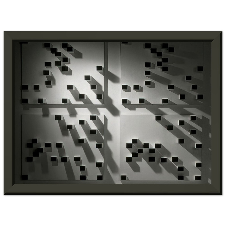 Lygia Pape Livro dos Caminhos Book of Paths 1976 Metal Framed Print