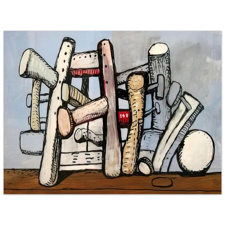 Philip Guston  UNTITLED 1980 N3 Aluminum Print