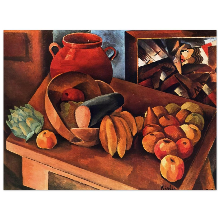 Moise Kisling  STILL LIFE WITH FRUIT 1913 Wood Print