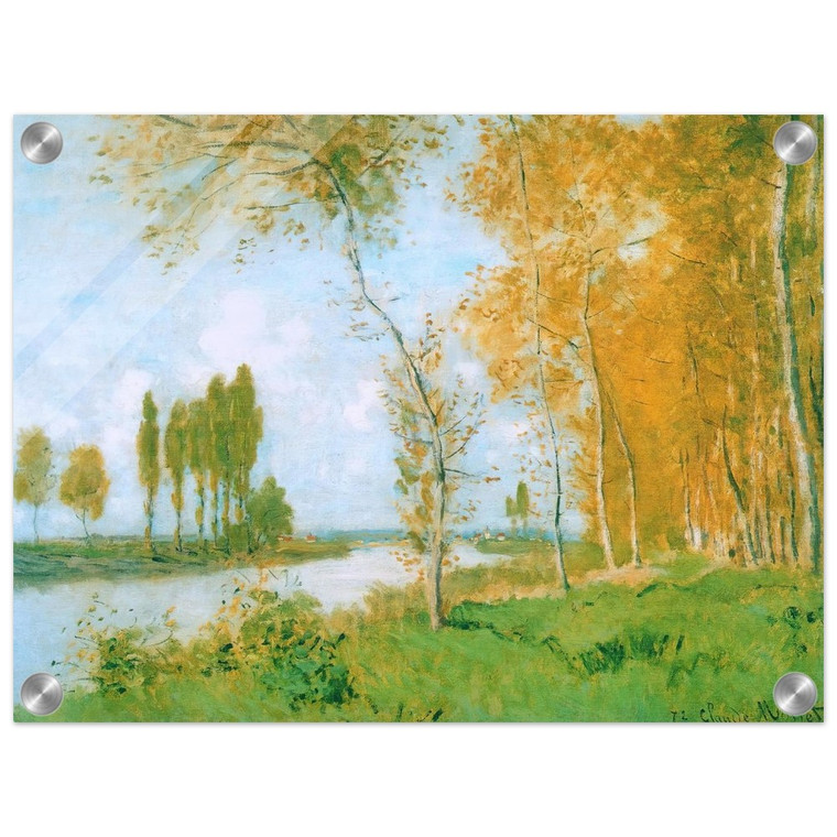 claude monet  The Spring in Argentuil Acrylic Print