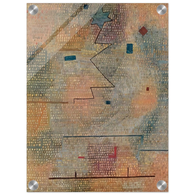 Paul Klee  RISING STAR 1923 Acrylic Print