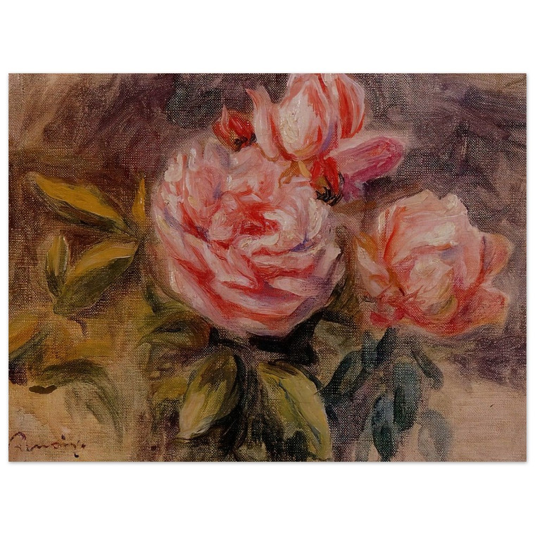 PierreAuguste Renoir  Roses N3 Wood Print