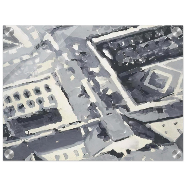 Gerhard Richter  TOWNSCAPE M1 1968 Acrylic Print