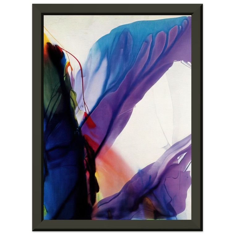 Paul Jenkins Phenomena Yonder Near 1964 Metal Framed Print Poster