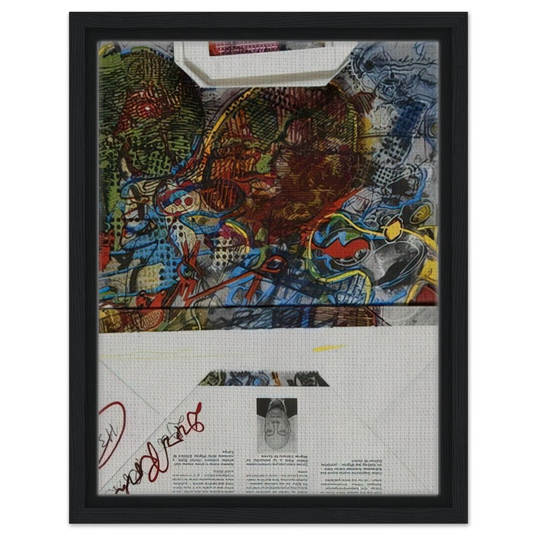 Dieter Roth  Untitled Migros  1988 Framed Canvas