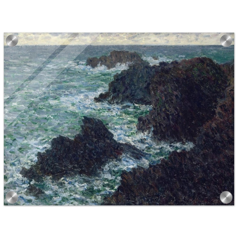 claude monet  The Cote Sauvate Acrylic Print