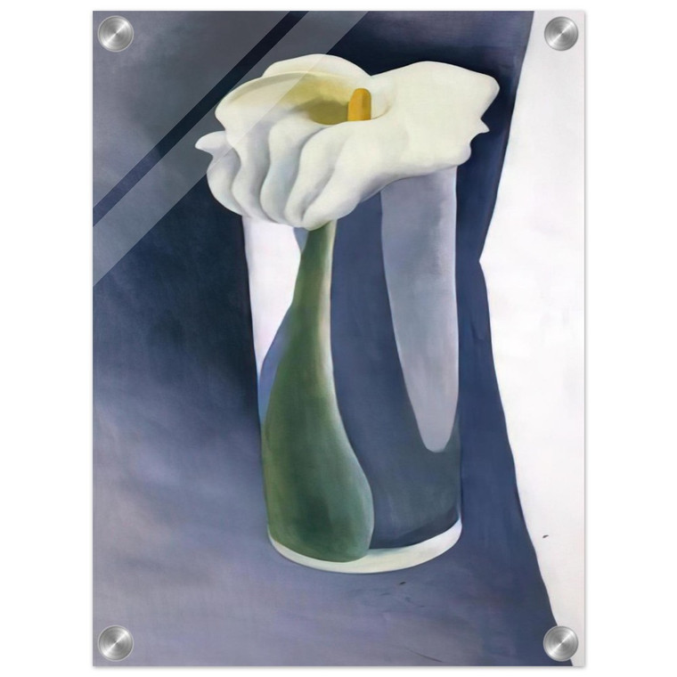 Georgia OKeeffe  Calla Lily in Tall Glass Acrylic Print