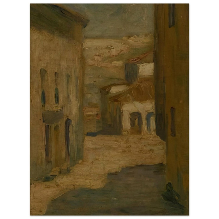 Tarsila do Amaral  Street of Segovia Wood Print