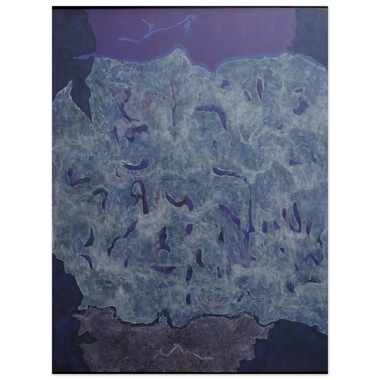 Theodoros Stamos  Infinity Field Jerusalem Series IV  1984 Aluminum Print