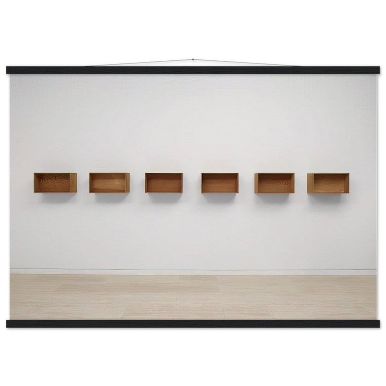 Donald Judd  Untitled  1975 N1 Museum-Quality Matte Paper Poster with Hanger