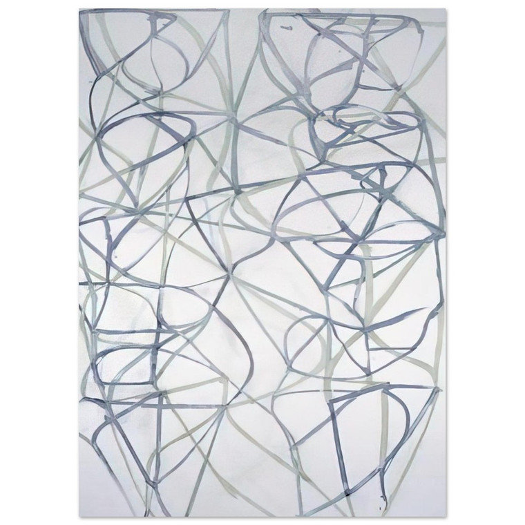 Brice Marden  Couplet III  1989 Fine Art Poster / Art Print