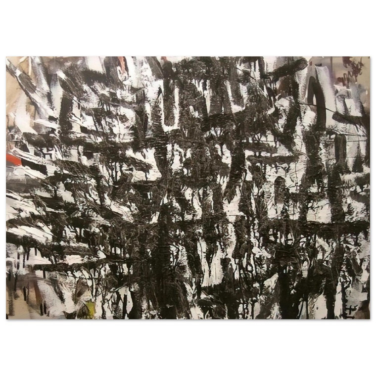 Robert Goodnough  Listen  2005 Fine Art Poster / Art Print