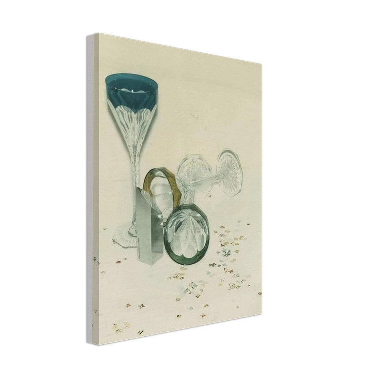 Andy Warhol  Committee 2000 Champagne Glasses Canvas