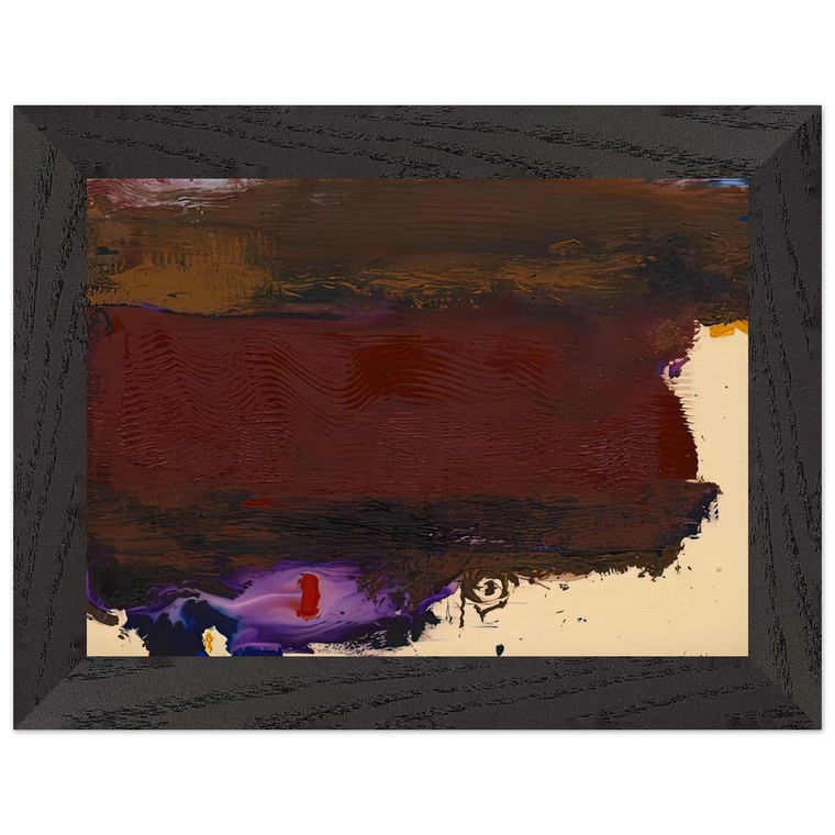 Helen Frankenthaler  Requiem 1992 Premium Wooden Framed Art Print / Poster