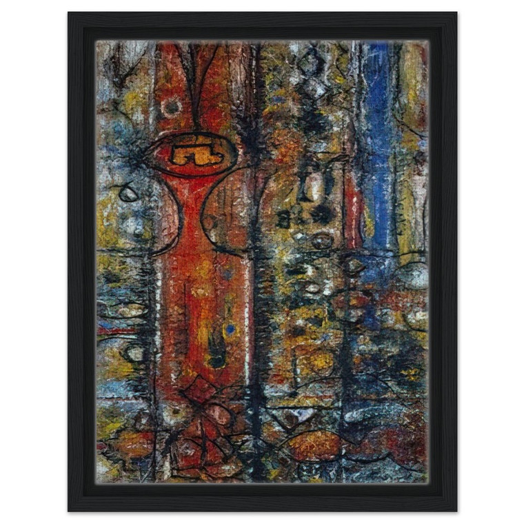 Richard PousetteDart  The Magnificent Framed Canvas