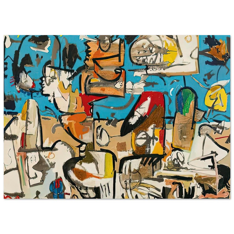 Helen Frankenthaler  Untitled 1951 Fine Art Poster / Art Print