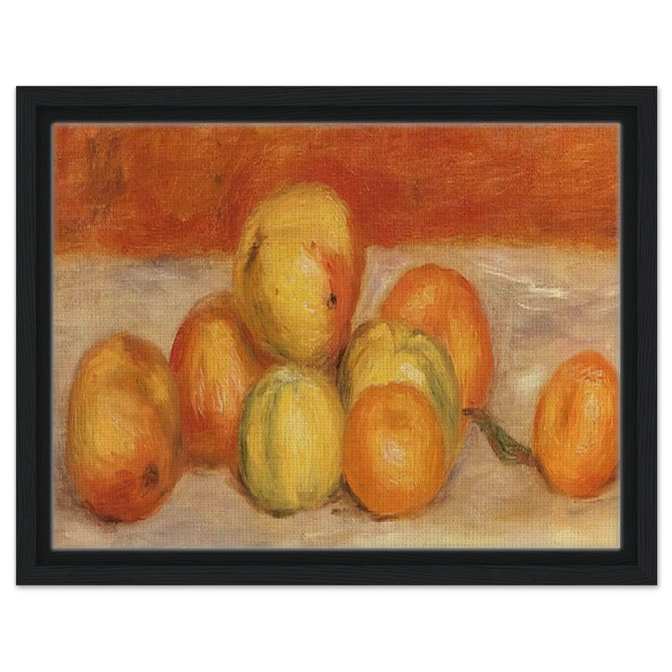 PierreAuguste Renoir  Apples and Manderines Framed Canvas