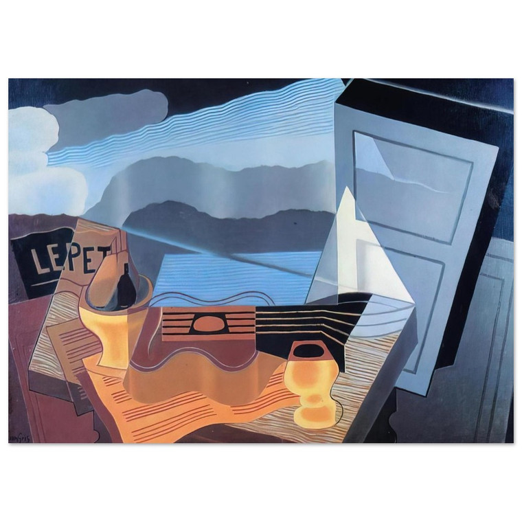 Juan Gris  VIEW ACROSS THE BAY 1921 Fine Art Poster / Art Print
