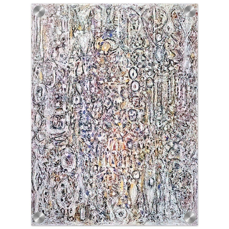 Richard PousetteDart  White Gothic No 5 Acrylic Print