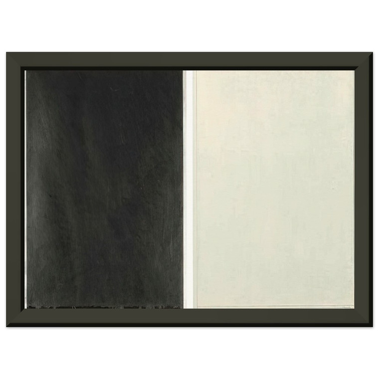 Brice Marden  Untitled  1966 N1 Premium Metal Framed Art Print / Poster