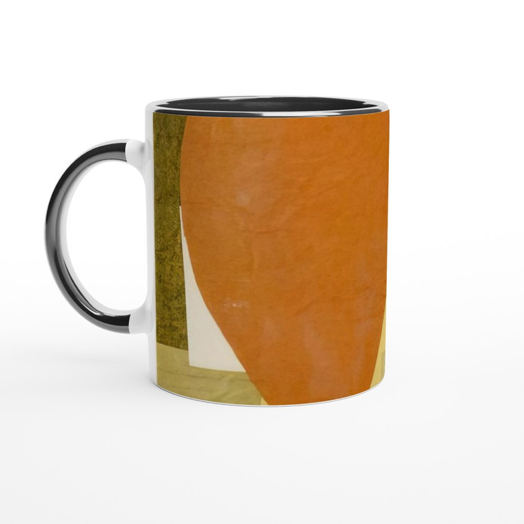 Kurt Schwitters - PINO ANTONI 1934 Ceramic Mug with Color Inside