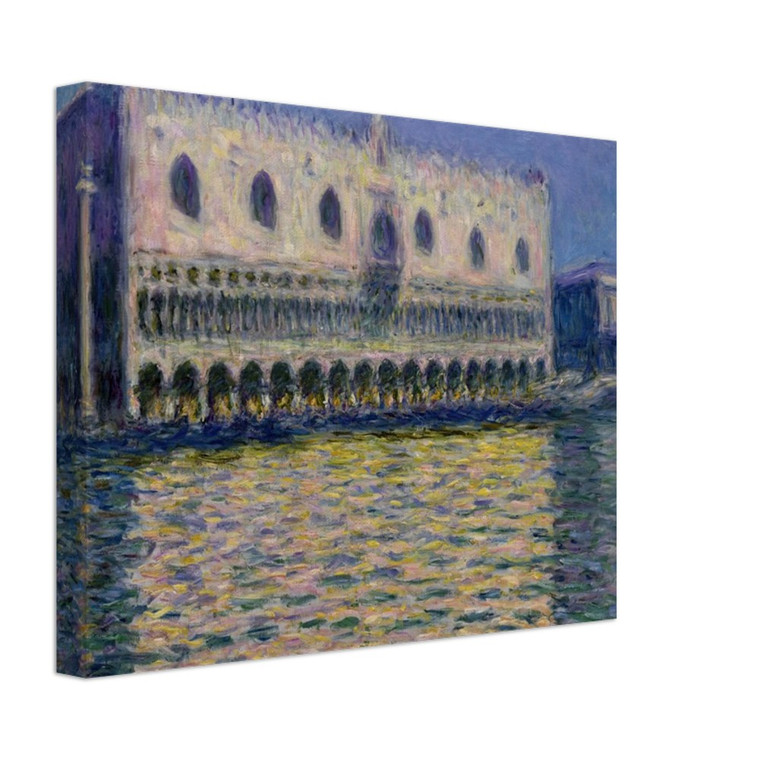 claude monet  The Palazzo Ducale Canvas