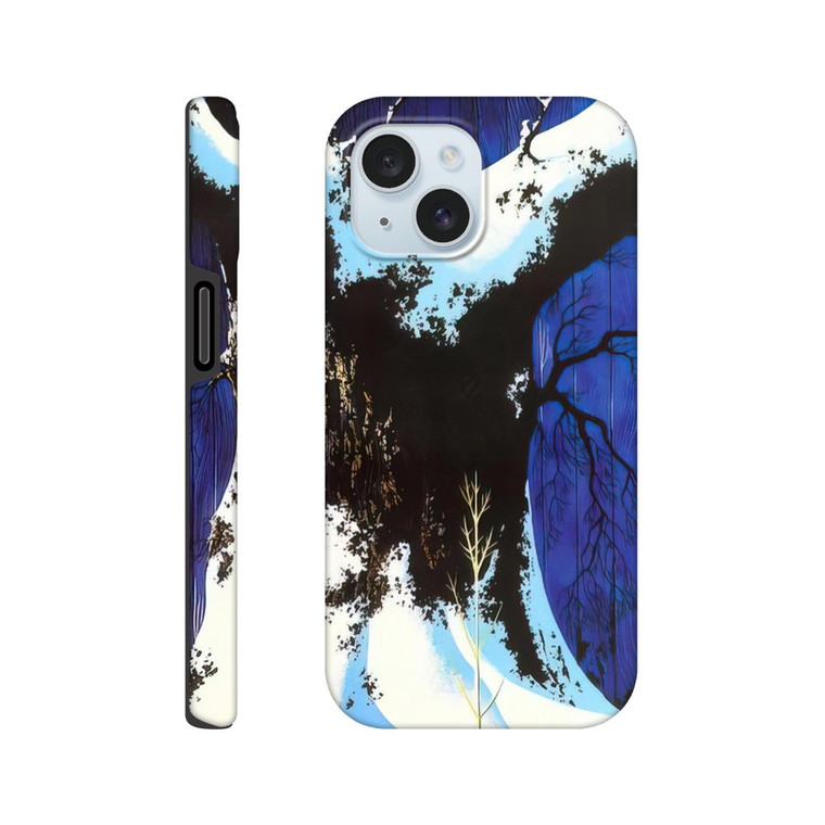 Eyvind Earle - Blue Barn and Snow Tough case