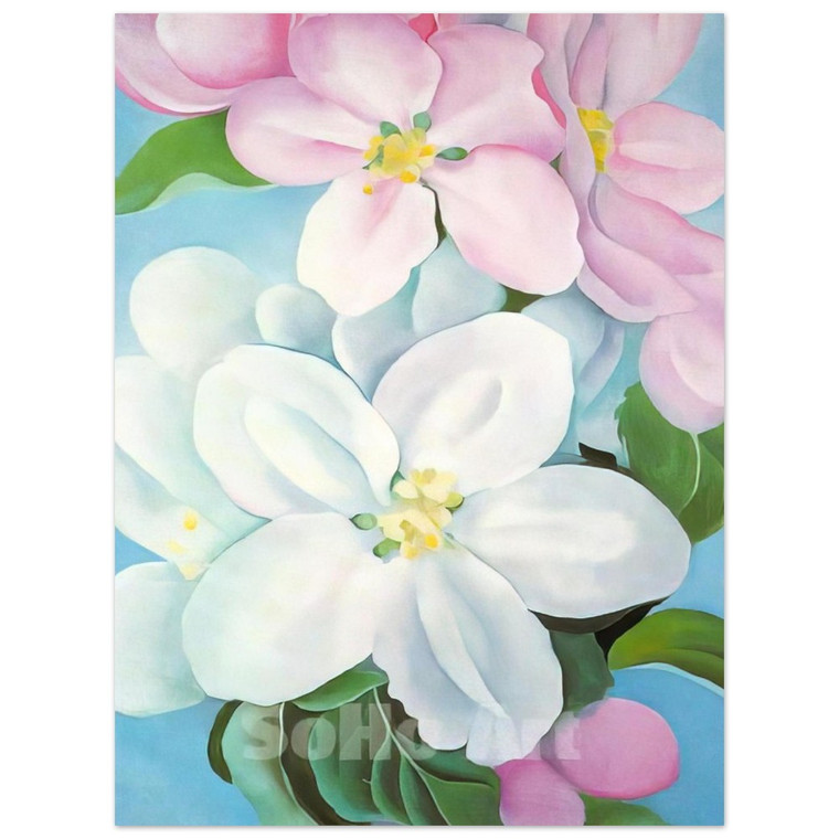 Georgia OKeeffe  Apple Blossoms Aluminum Print