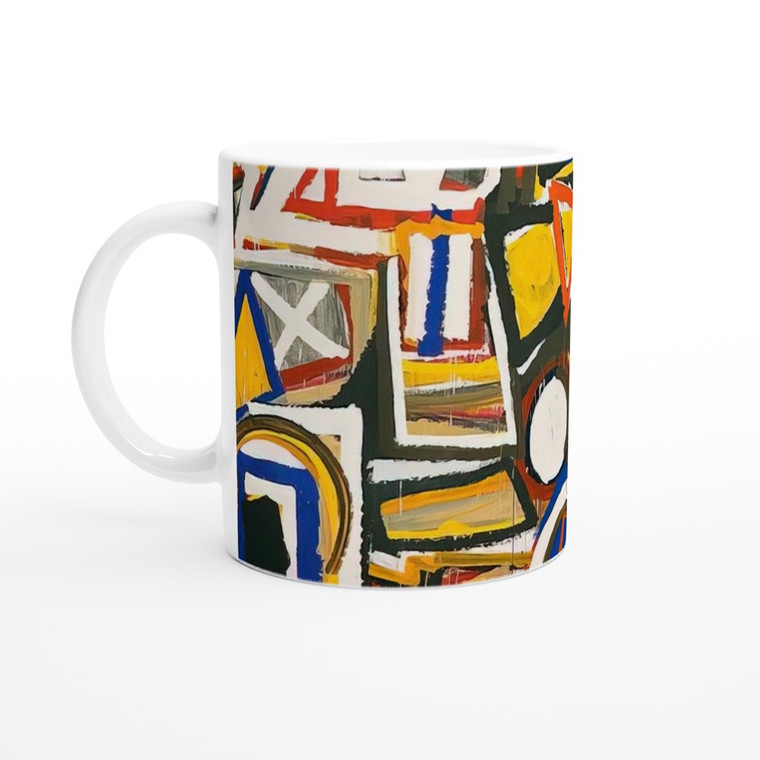 Al Held - Taxi Cab II Ceramic Mug