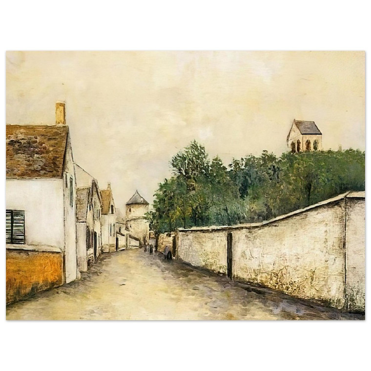 Maurice Utrillo  LANDSCAPE N8 Aluminum Print