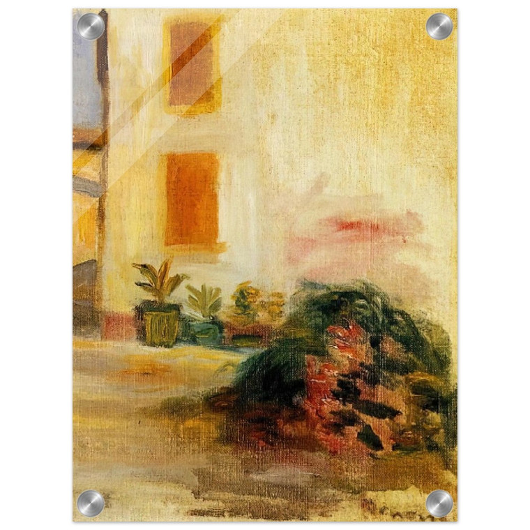 PierreAuguste Renoir  Farm Courtyard Acrylic Print