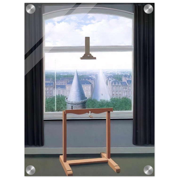 Rene Magritte  WHERE EUCLIDE WALKED 1955 Acrylic Print
