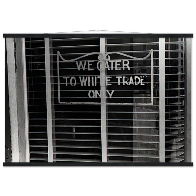 Shahn Sign White Trade 1938 Museum-Quality Matte Paper Poster with Hanger