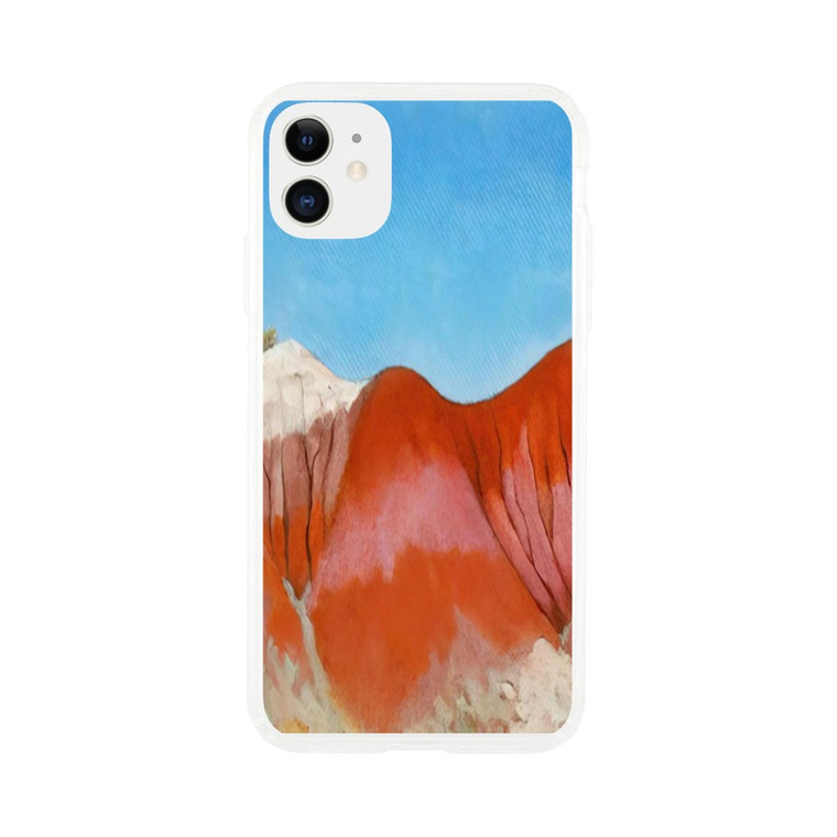 Georgia OKeeffe - Series near abiquiu New Mexico - Hills to the left Clear case