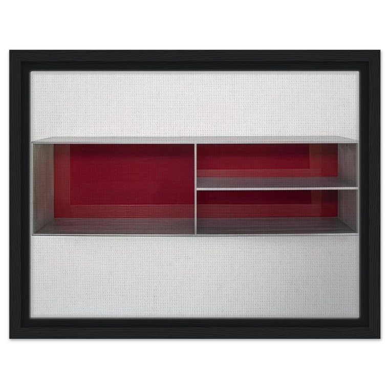 Donald Judd  Untitled  1985 N1 Framed Canvas
