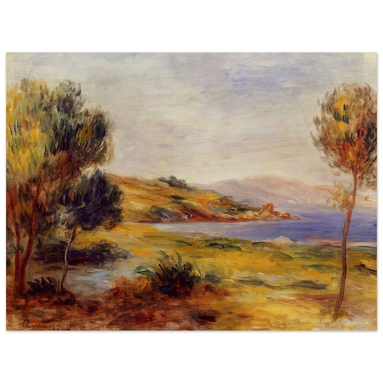 PierreAuguste Renoir  The Bay Wood Print