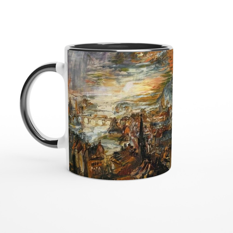 OSKAR KOKOSCHKA - NOTDETECTED235890 Ceramic Mug with Color Inside