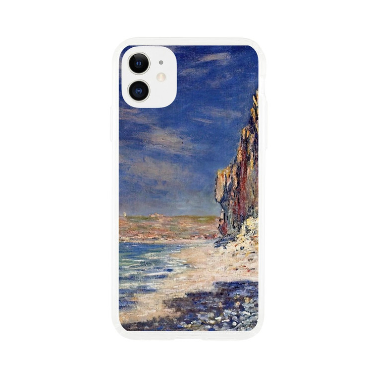 claude monet - Cliff near Fecamp Clear case