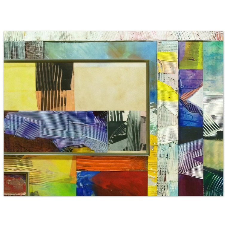 Sam Gilliam  Time Before History Aluminum Print