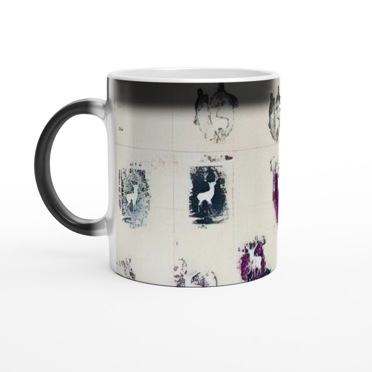 Alighiero Boetti - UNTITLED STAMBECCHI 1981 Magic Ceramic Mug