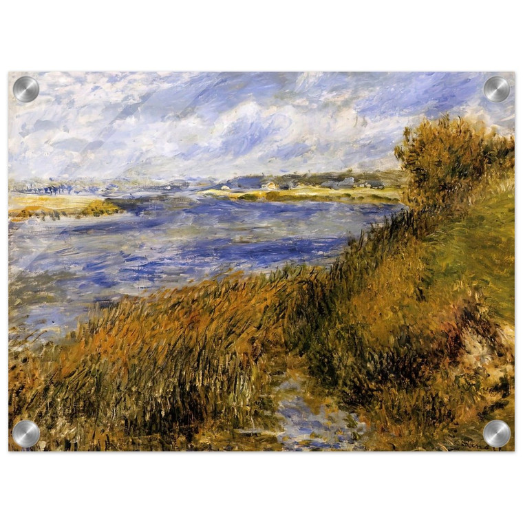 PierreAuguste Renoir  The Banks of the Seine at Champrosay Acrylic Print