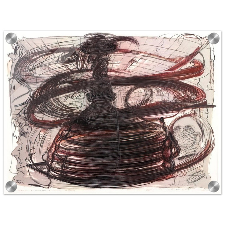 Dieter Roth  SelfPortrait as Pile of Dog Dirt  1973 Acrylic Print