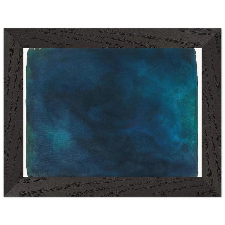 Gotthard Graubner  UNTITLED 1988 N1 Premium Wooden Framed Art Print / Poster