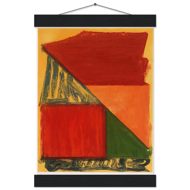John Hoyland  Dido  1979 Museum-Quality Matte Paper Poster with Hanger