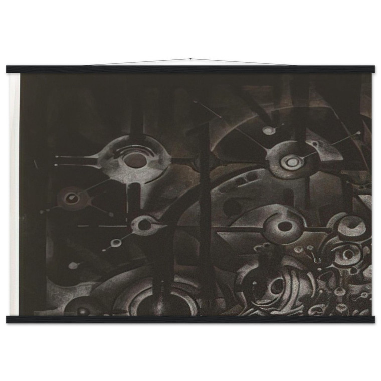 Lee Bontecou  UNTITLED 1998 N1 Museum-Quality Matte Paper Poster with Hanger